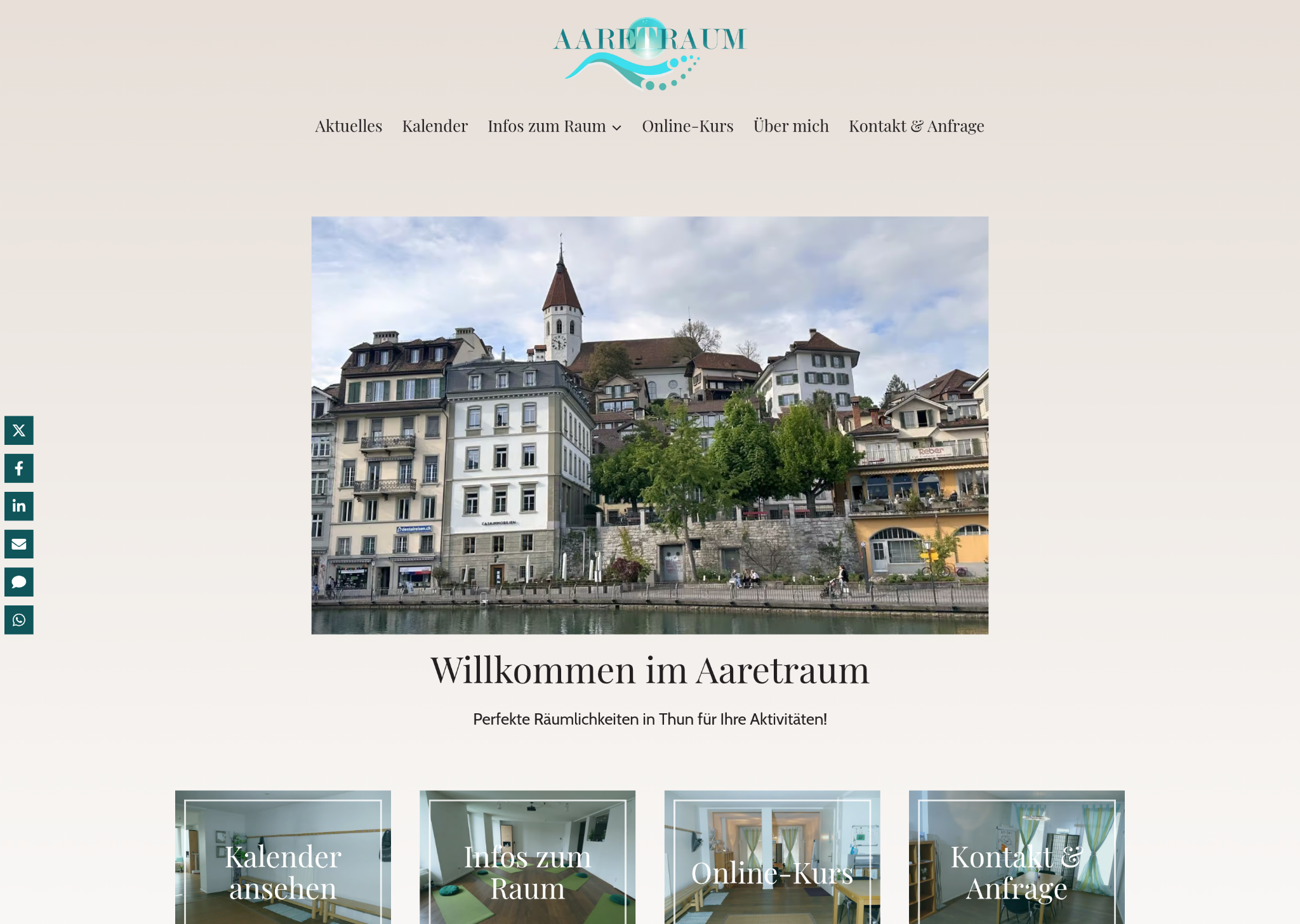 Website Aaretraum
