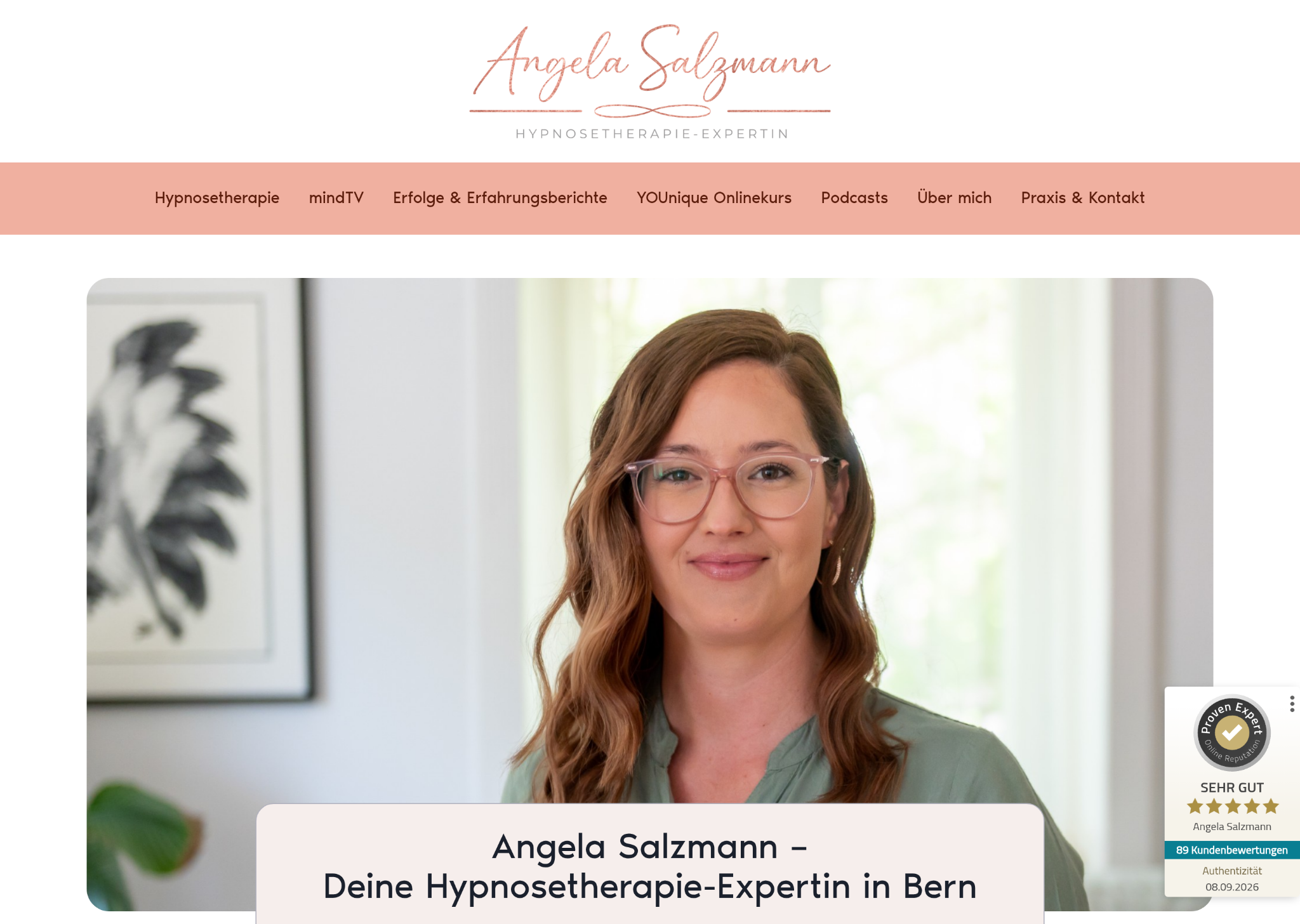 Website Angela Salzmann
