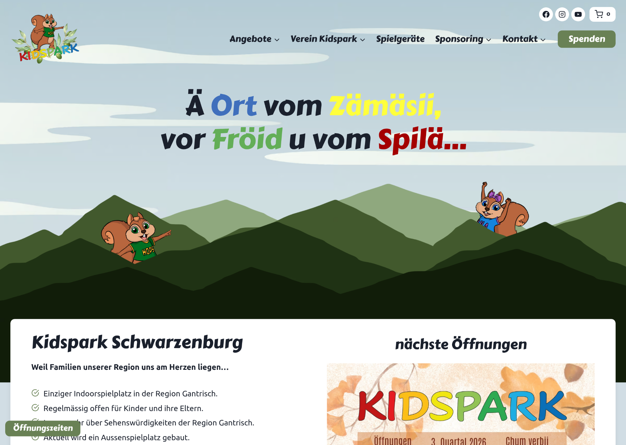 Website Kids Park