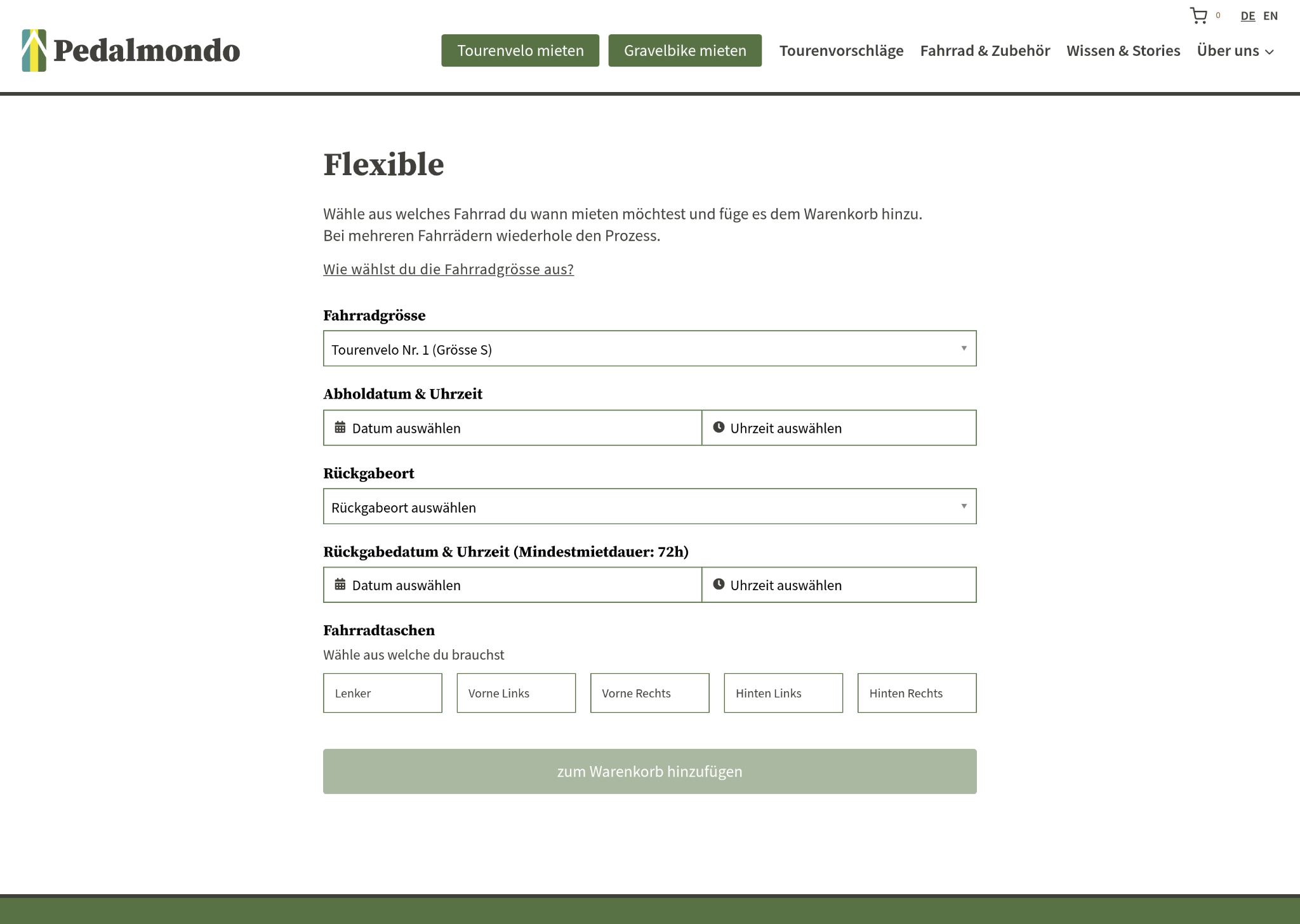 Website Pedalmondo