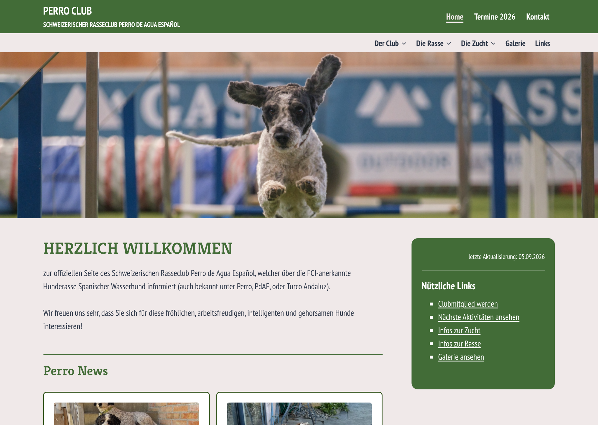 Website Perro Club