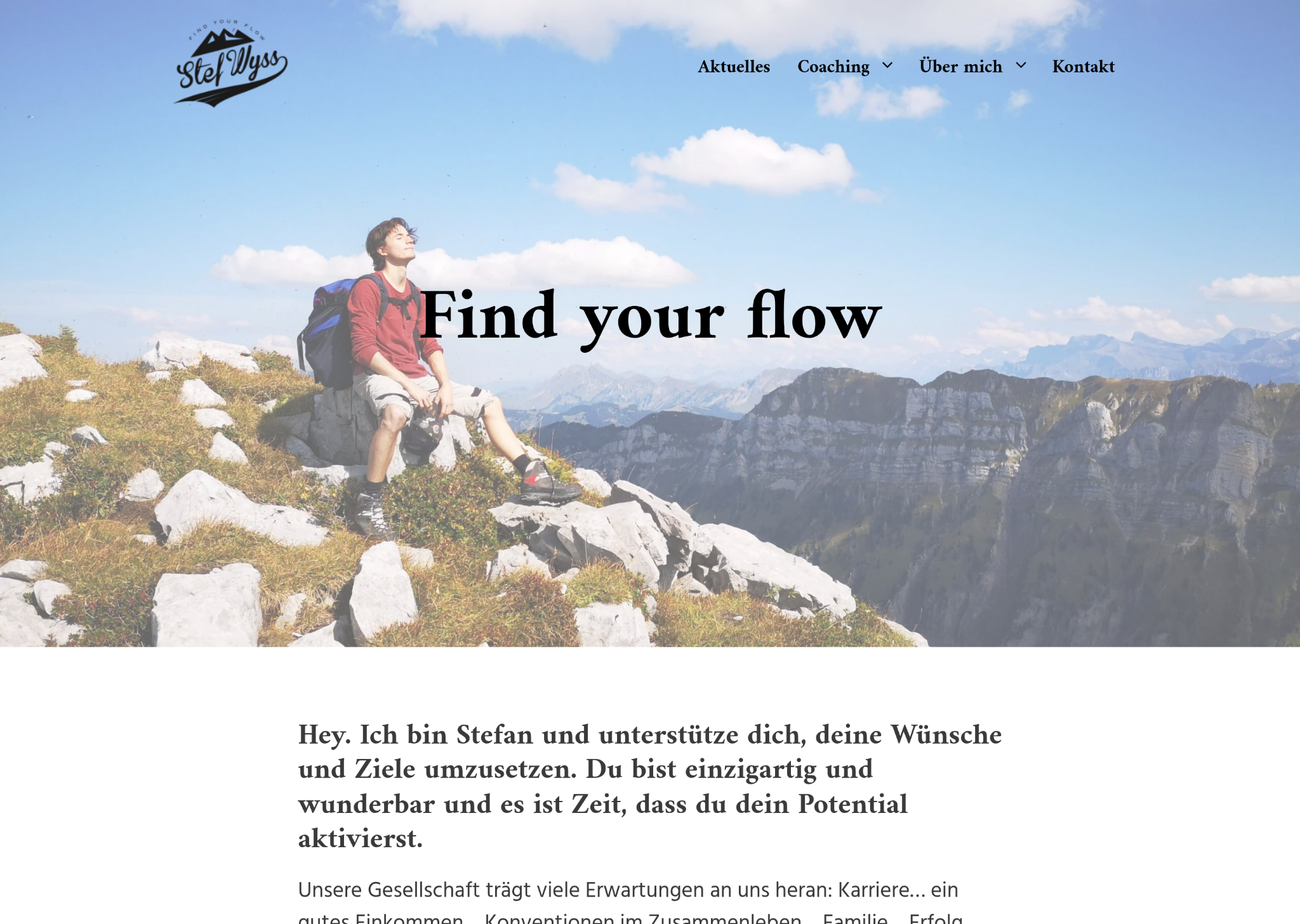 Website Stef Wyss