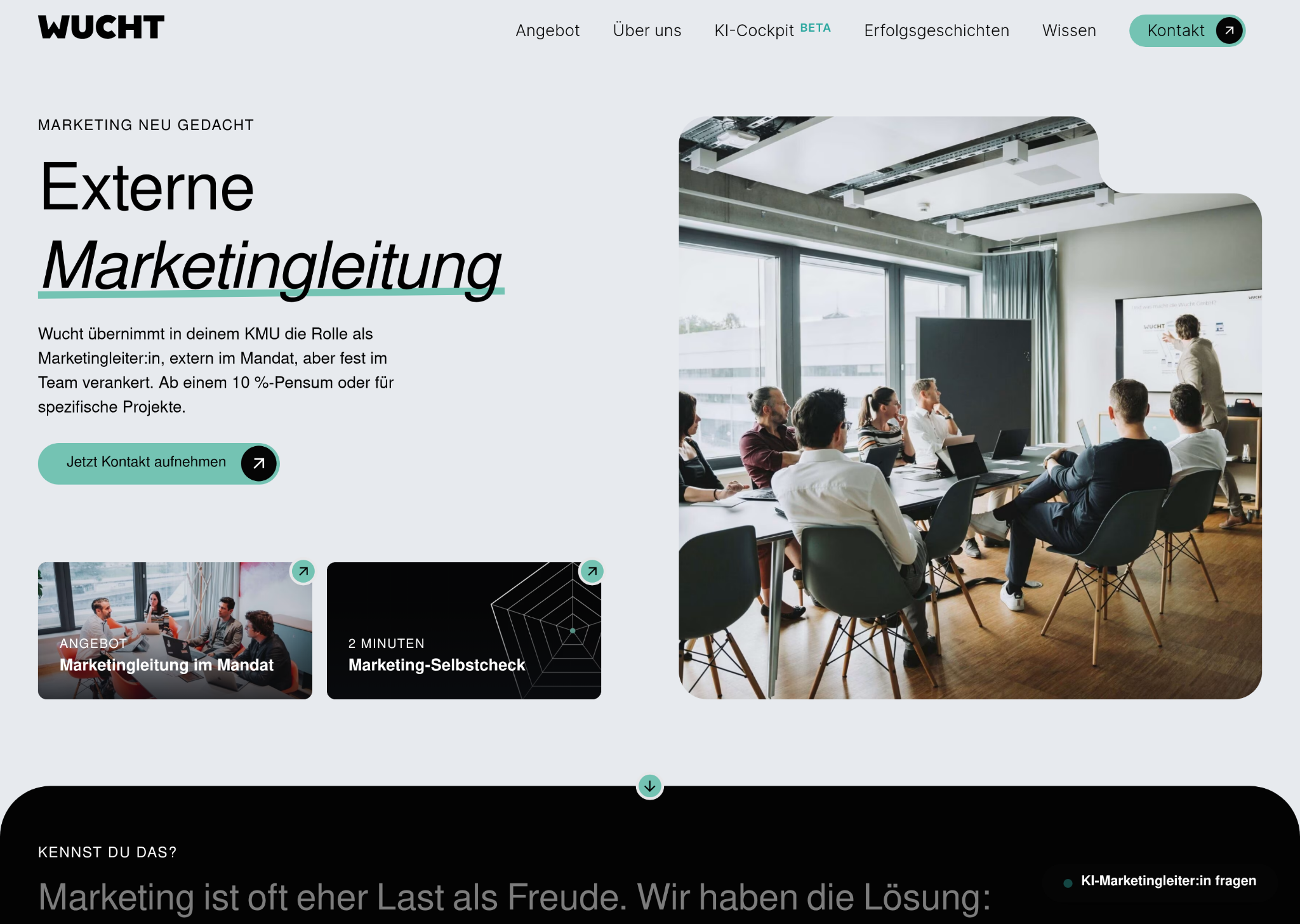 Website Wucht
